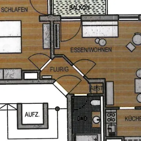 Ferienwohnung Zeno Mozartstrasse 3a Apartament *
